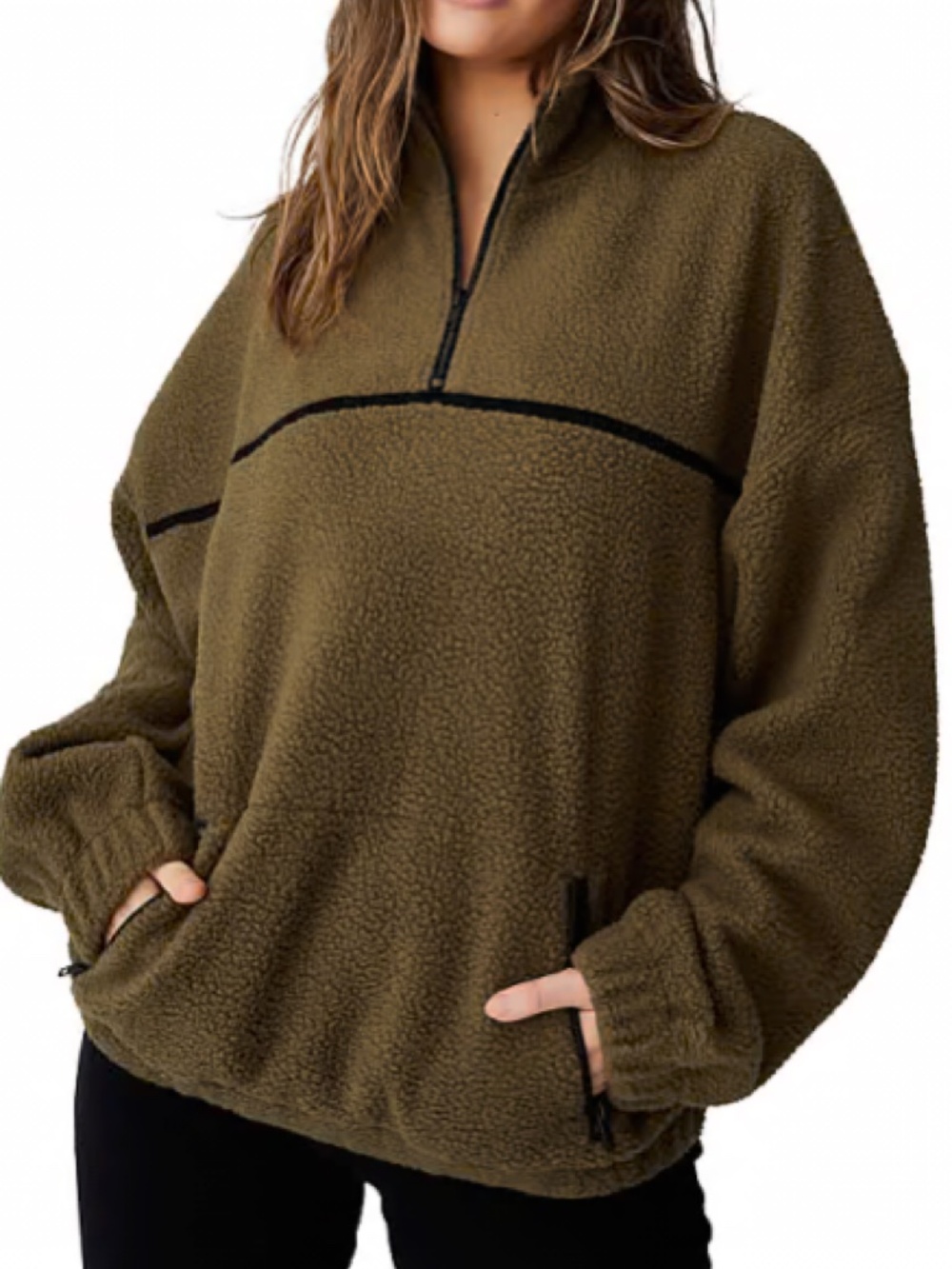Teddy Fleece Pullover